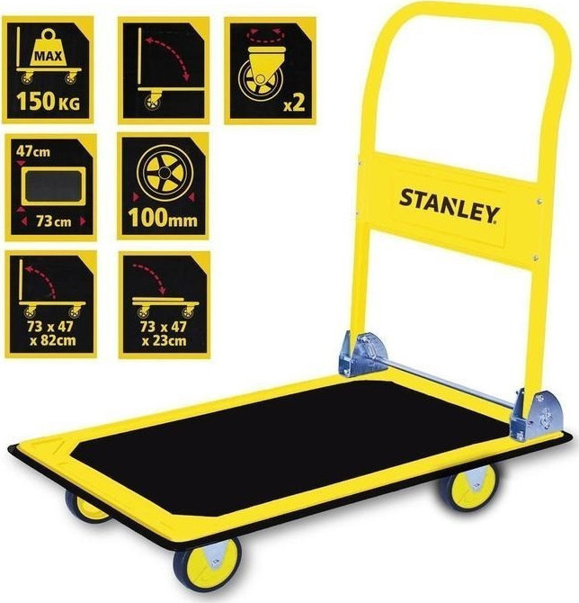 20200304164611_dd5b421c Stanley SXWTD-PC527 Πλατφόρμα Μεταφοράς Πτυσσόμενη για Φορτίο Βάρους έως 150kg - Image 2