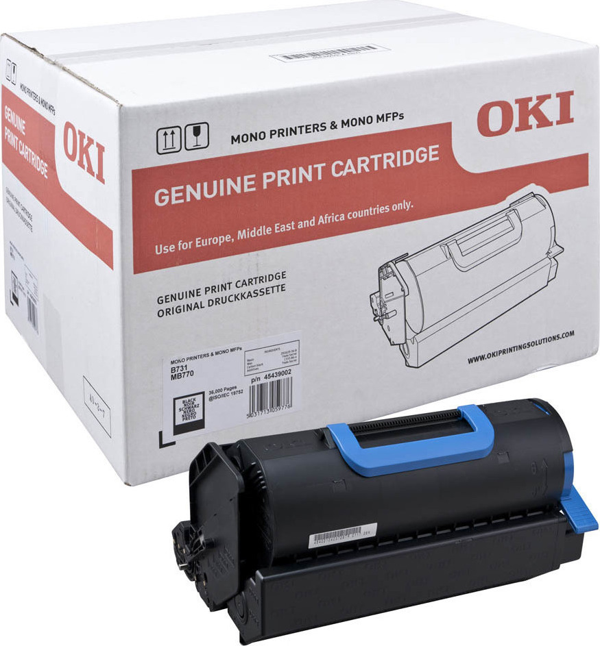 20200310143248_oki_45439002_black OKI 45439002 Γνήσιο Drum Laser Εκτυπωτή Μαύρο 36000 Σελίδων - Image 1