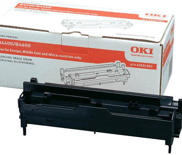 OKI 43979002 Γνήσιο Drum Laser Εκτυπωτή Μαύρο 25000 Σελίδων
