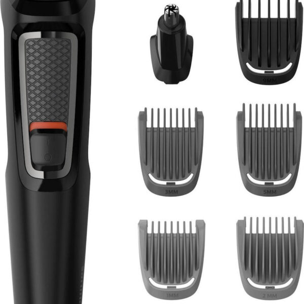 Philips Multigroom Series 3000 Σετ Κουρευτικής Μηχανής Μαύρο MG3720/15