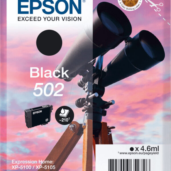 Epson 502 Γνήσιο Μελάνι Εκτυπωτή InkJet