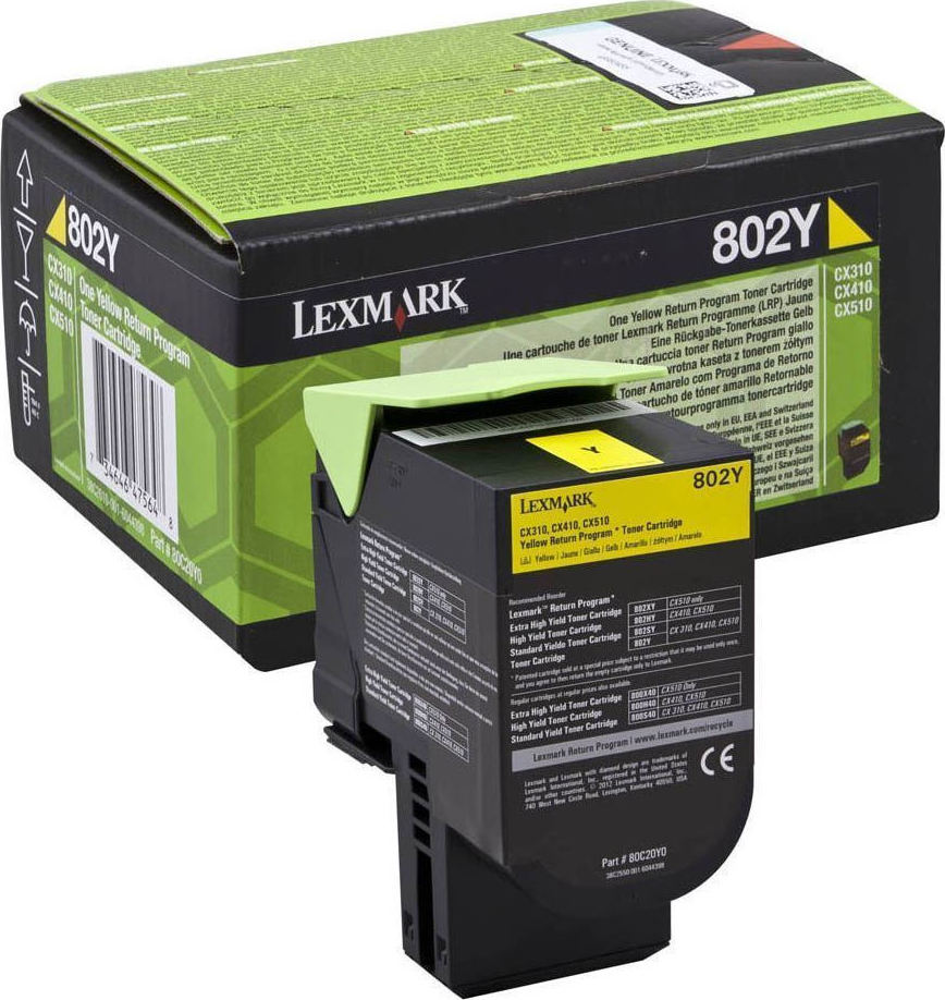 20200316201311_6ab81092 Lexmark 802 Γνήσιο Toner Laser Εκτυπωτή 1000 Σελίδων - Image 2