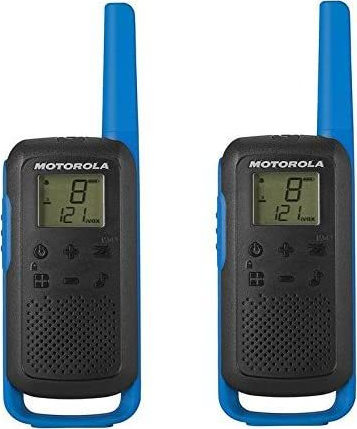 Motorola Talkabout T62 Ασύρματος Πομποδέκτης PMR 0.5W με Μονόχρωμη Οθόνη Σετ 2τμχ Σε Χρώμα