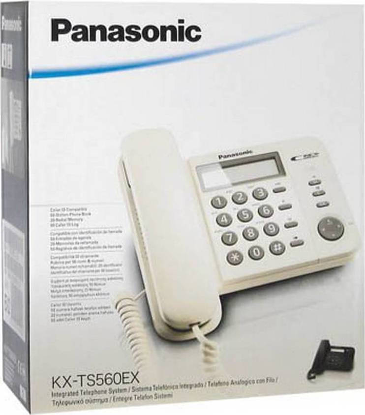 20200402093822_9f5e42a9 Panasonic KX-TS560 Ενσύρματο Τηλέφωνο Γραφείου - Image 2