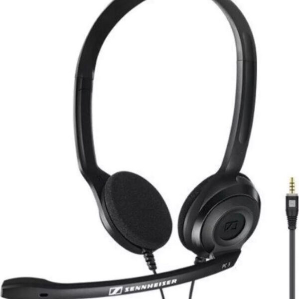 Sennheiser PC 5 On Ear Multimedia Ακουστικά με μικροφωνο και σύνδεση 3.5mm Jack