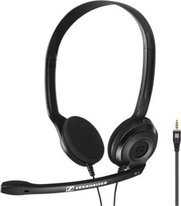20200403173239_sennheiser_pc_5 Sennheiser PC 5 On Ear Multimedia Ακουστικά με μικροφωνο και σύνδεση 3.5mm Jack - Image 1