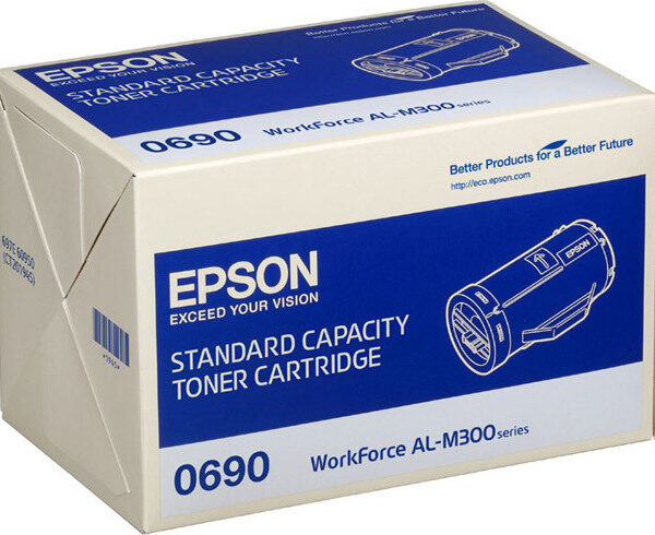 Epson C13S050690 Γνήσιο Toner Laser Εκτυπωτή Μαύρο 2700 Σελίδων
