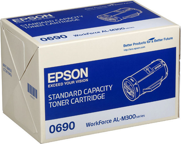 20200414165713_epson_al_m300_black_toner_c13s050690 Epson C13S050690 Γνήσιο Toner Laser Εκτυπωτή Μαύρο 2700 Σελίδων - Image 1