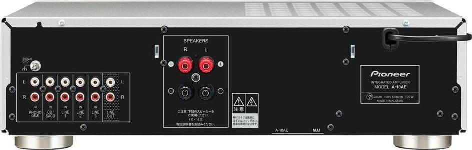 20200519161407_02425be9 Pioneer A-10AE Ολοκληρωμένος Ενισχυτής Hi-Fi Stereo 50W/4Ω 30W/8Ω A10AESMGP Ασημί - Image 2