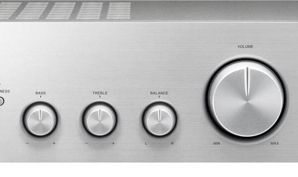 Pioneer A-10AE Ολοκληρωμένος Ενισχυτής Hi-Fi Stereo 50W/4Ω 30W/8Ω A10AESMGP Ασημί