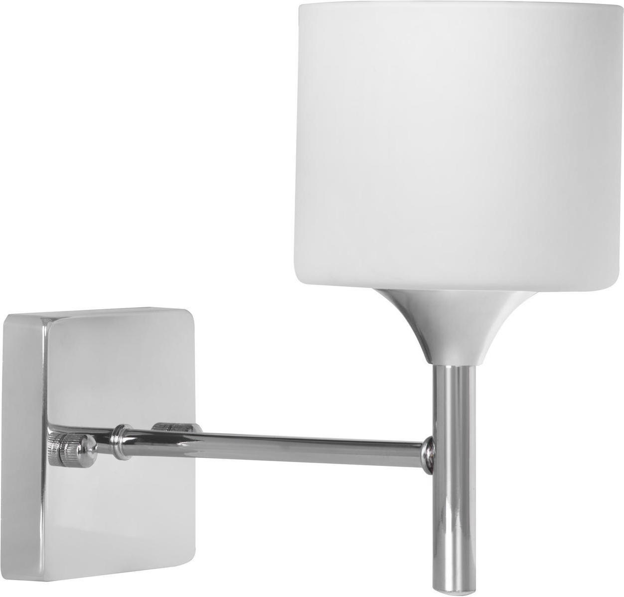 Active Jet AJE-MIRA 1P Φωτιστικό Τοίχου Ασημί 11.5x10x11.5εκ.