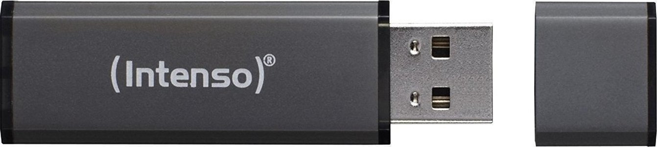 20200618154536_intenso_alu_line_16gb_usb_2_0_anthracite Intenso Alu Line USB 2.0 - Image 1