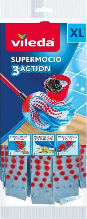 20200710123312_vileda_sfougaristra_mop_accessory_mop_wet_pads_150730 Vileda Ανταλλακτικό Σφουγγαρίστρας Mop Accessory Mop Wet Pads 150730 - Image 1