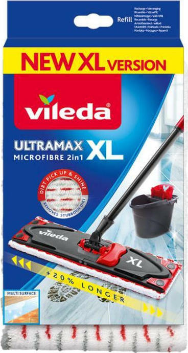 20200710123947_vileda_skoupa_ultramax_xl_mop_pad_160933 Vileda Σκούπα με Μικροίνες Ultramax XL Microfibre 2 in 1 160933 - Image 1