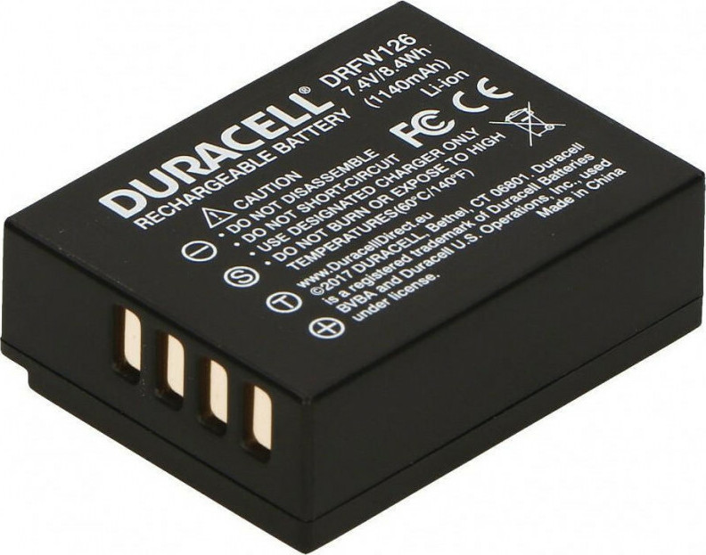 20200730102044_afb6d976 Duracell Μπαταρία Φωτογραφικής Μηχανής DRFW126 Ιόντων-Λιθίου (Li-ion) 1000mAh Συμβατή με Fujifilm - Image 2