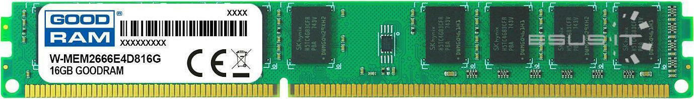 GoodRAM 16GB DDR4 W-MEM2666E4D816G