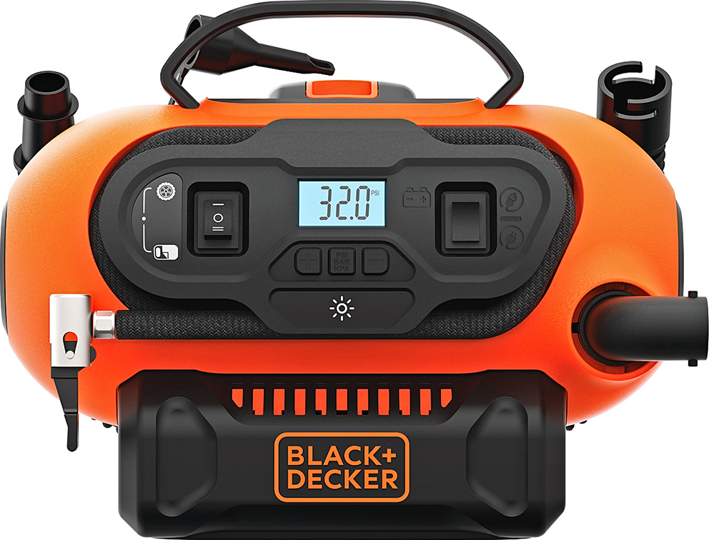 20200805163722_67523692 Black & Decker Τρόμπα Αυτοκινήτου ASI180 160PSI με Καλώδιο Αναπτήρα 12V (Χωρίς Μπαταρία) - Image 2