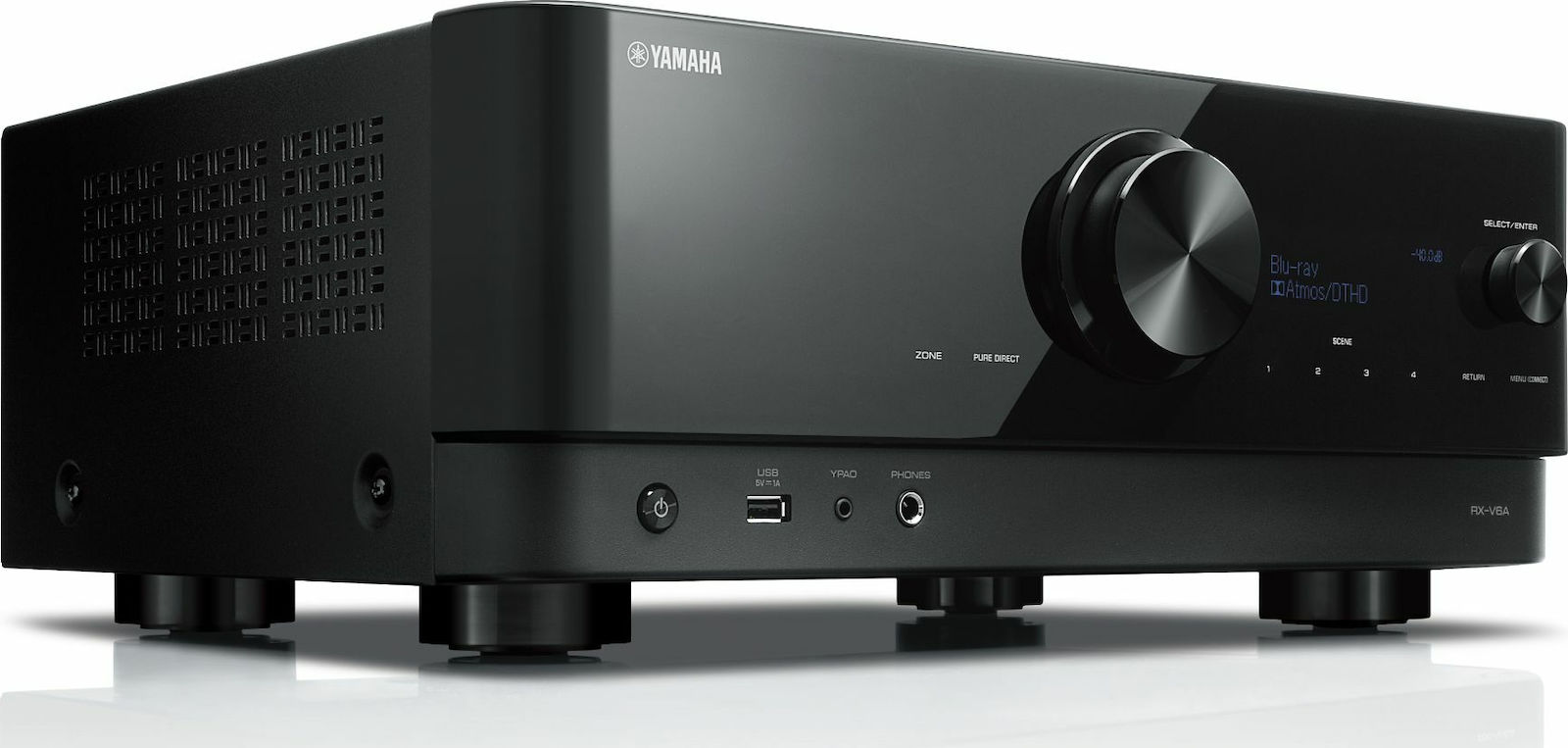 20200902120438_b8c48662 Yamaha RX-V6A Ραδιοενισχυτής Home Cinema 4K/8K 7.2 Καναλιών 100W/8Ω 160W/6Ω με HDR και Dolby Atmos Μαύρος - Image 2
