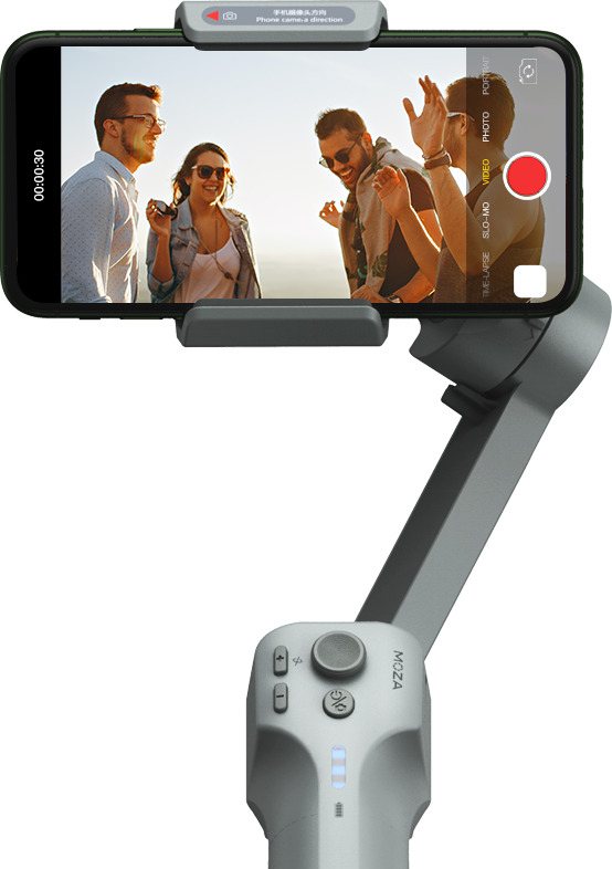 20201009115120_11c2f30b Gudsen Moza Mini MX Gimbal Κινητού με Σταθεροποιητή 3 Αξόνων και 20 ώρες λειτουργίας Γκρι - Image 2