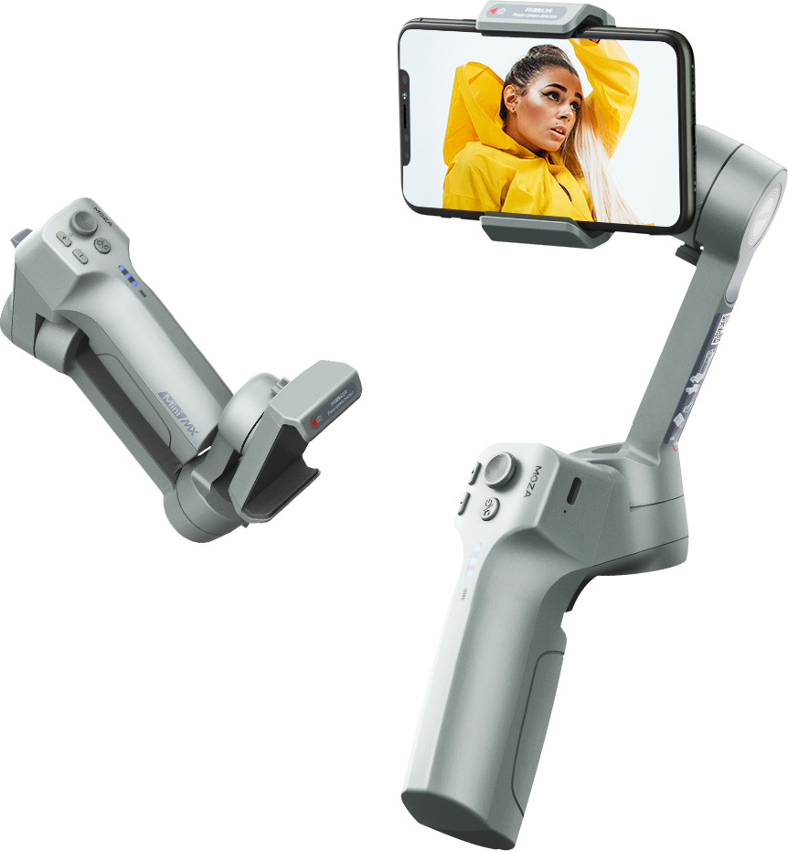 20201009115121_4e688763 Gudsen Moza Mini MX Gimbal Κινητού με Σταθεροποιητή 3 Αξόνων και 20 ώρες λειτουργίας Γκρι - Image 3