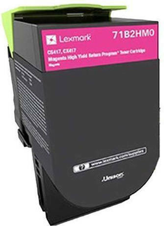 20201012105200_f661db15 Lexmark 71B2HM0 Γνήσιο Toner Laser Εκτυπωτή Ματζέντα Return Program High Yield 3500 Σελίδων - Image 2