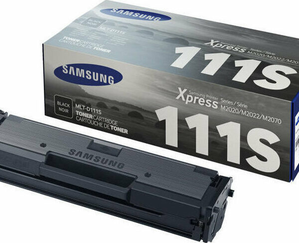 Samsung MLT-D111S Γνήσιο Toner Laser Εκτυπωτή Μαύρο 1000 Σελίδων (SU810A)