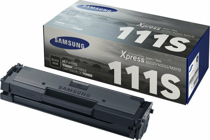 20201012143742_samsung_mlt_d111s_black_toner_su810a Samsung MLT-D111S Γνήσιο Toner Laser Εκτυπωτή Μαύρο 1000 Σελίδων (SU810A) - Image 1