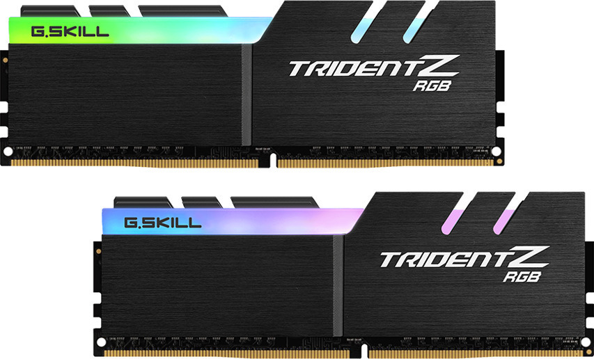 G.Skill Trident Z RGB DDR4 16GB RAM με 2x8GB Modules και Ταχύτητα 3600 για Desktop F4-3600C16D-16GTZRC
