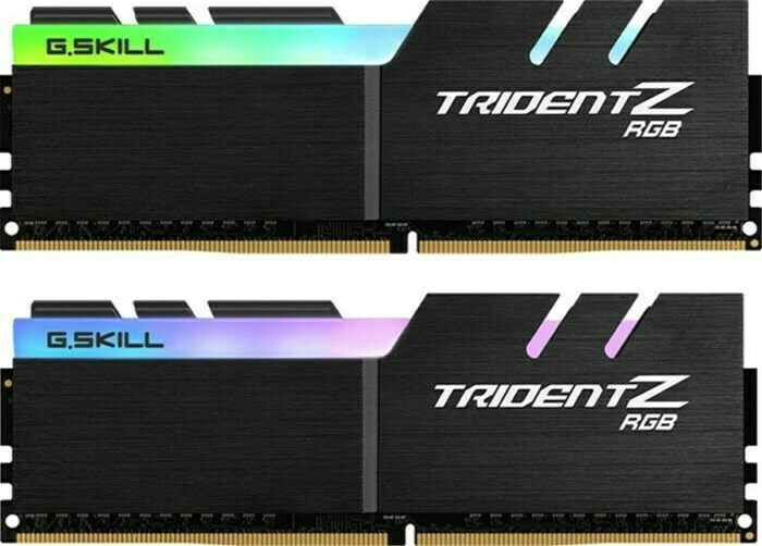 G.Skill Trident Z RGB DDR4 16GB RAM με 2x8GB Modules και Ταχύτητα 3200 για Desktop F4-3200C16D-16GTZRX