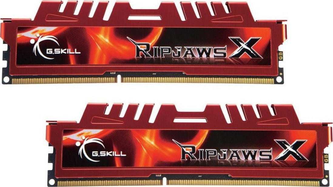 G.Skill RipjawsX DDR3 16GB RAM με 2x8GB Modules και Ταχύτητα 1600 για Desktop F3-12800CL10D-16GBXL