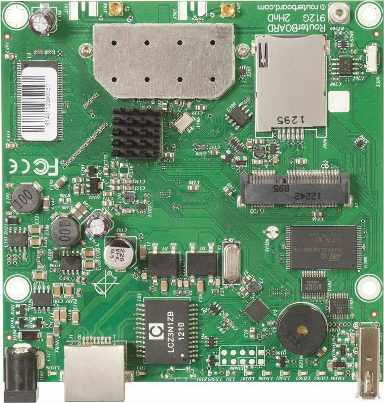 MikroTik Routerboard RB911G-5HPND Board 1τμχ (RB911G-5HPnD)