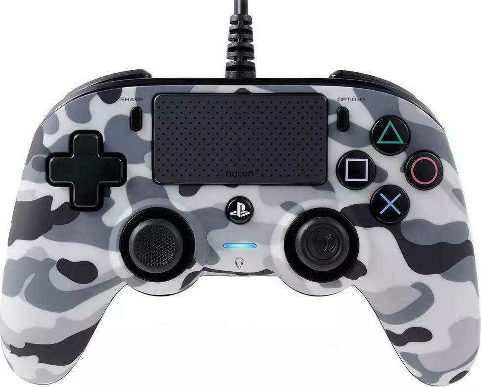 20201030123052_nacon_compact_camo_grey_controller Nacon Wired Compact για PS4 - Image 1