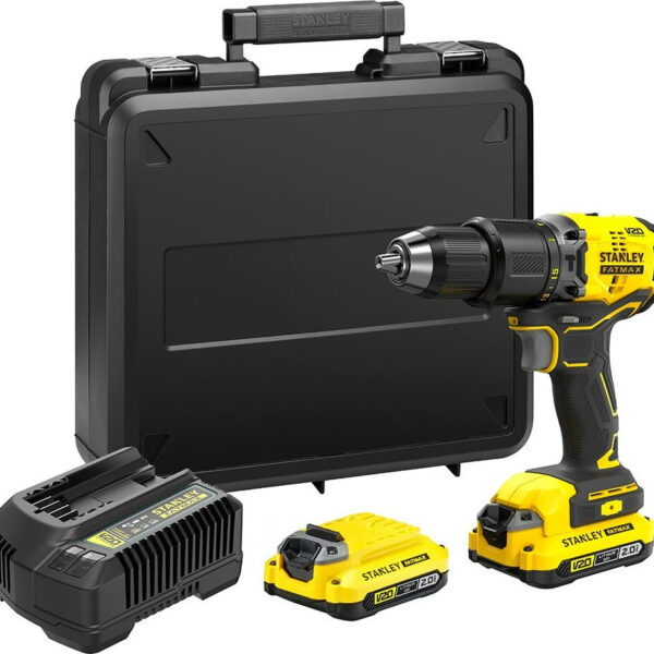 Stanley SFMCD715D2K Κρουστικό Δραπανοκατσάβιδο 18V 1x2Ah