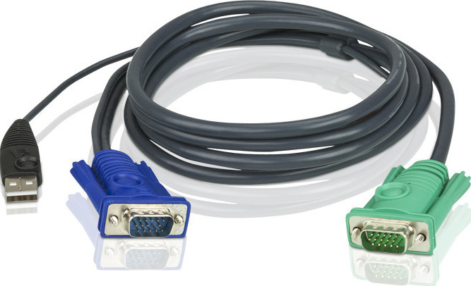 20201106134258_aten_kvm_kalodio_gia_to_cs1708_usb_3m Aten KVM Καλώδιο για τo CS1708 USB 3m - Image 1