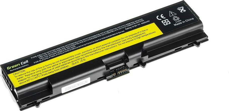 Green Cell Συμβατή Μπαταρία για Lenovo ThinkPad LE05 με 4400mAh (LE05) - Image 1