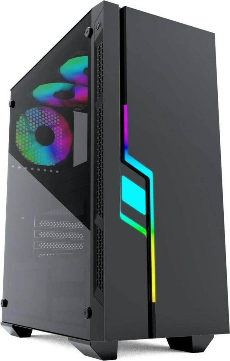 Gembird Fornax 2000 RGB Gaming Midi Tower