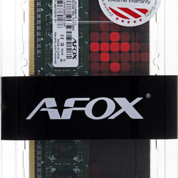 Afox 8GB DDR3 AFLD38BK1L