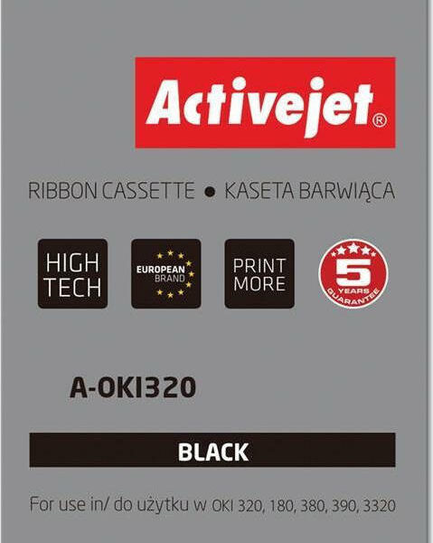 Active Jet A-OKI320 Συμβατή Μελανοταινία για OKI 9002303 1τμχ