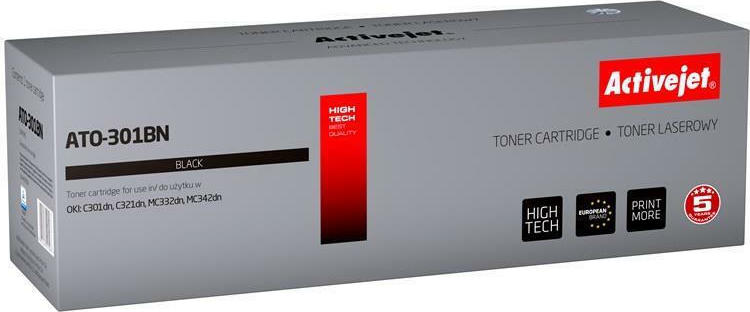 Active Jet Συμβατό Toner για Laser Εκτυπωτή OKI 44973536 2200 Σελίδων Μαύρο