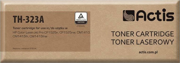 Actis Συμβατό Toner για Laser Εκτυπωτή HP 323A CE323A 1300 Σελίδων Ματζέντα