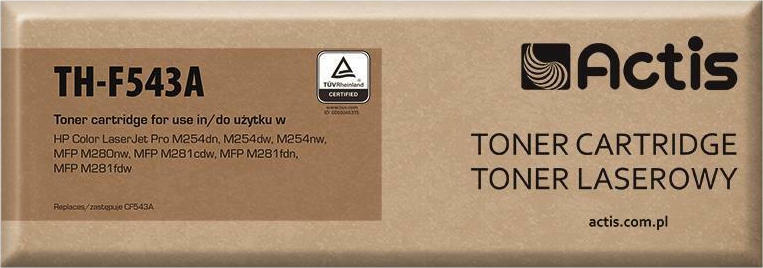 Actis Συμβατό Toner για Laser Εκτυπωτή HP 125A CB543A 1300 Σελίδων Ματζέντα