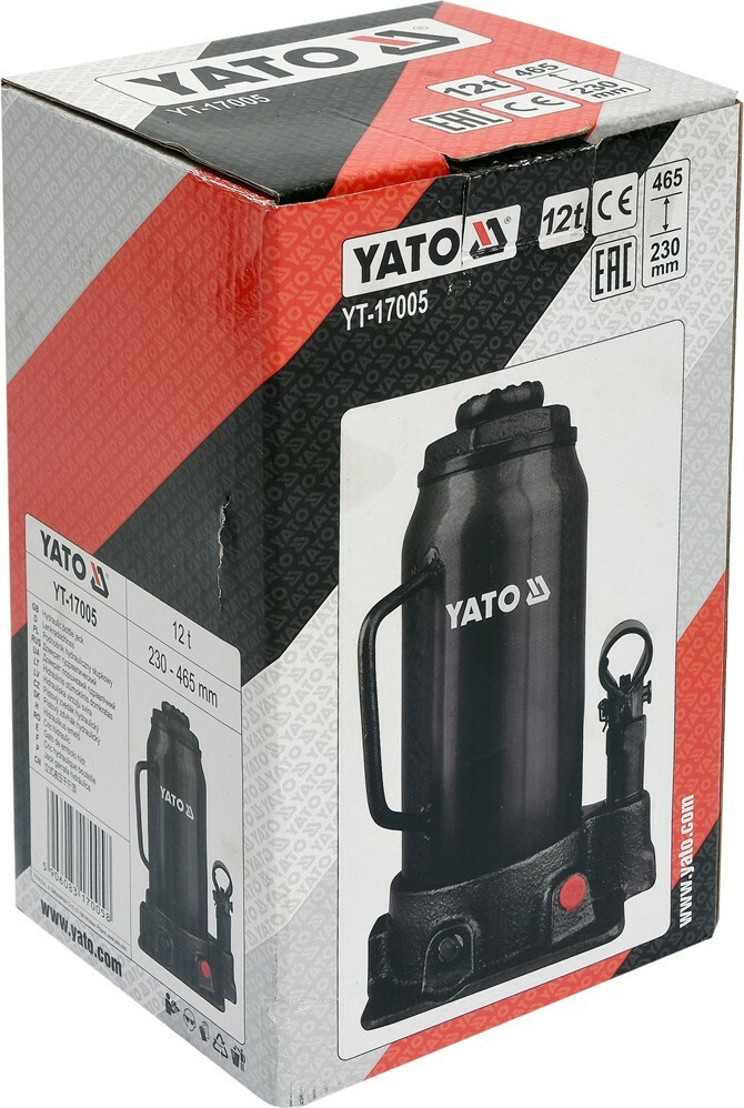 20201222110756_16392420 Yato Υδραυλικός Γρύλος Μπουκάλας για Φορτίο Βάρους έως 12 Τόνους - Image 3