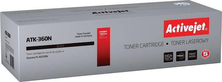 Active Jet Συμβατό Toner για Laser Εκτυπωτή Kyocera TK-360K 20000 Σελίδων Μαύρο