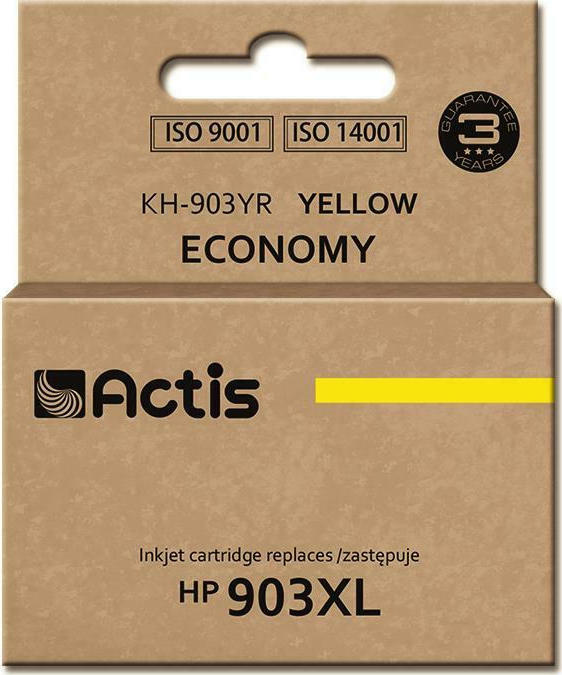 Actis Συμβατό Μελάνι Εκτυπωτή InkJet HP 903XL T6M11AE 12ml Κίτρινο