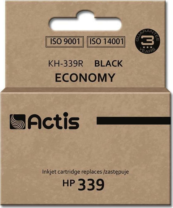 Actis Συμβατό Μελάνι Εκτυπωτή InkJet HP 339 C8767EE 35ml Μαύρο