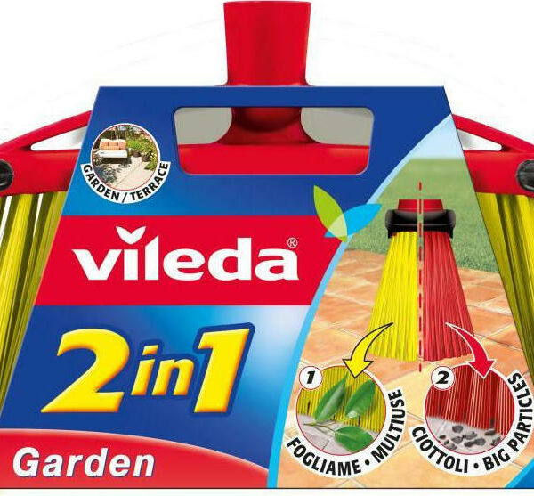 Vileda Σκούπα 2in1 Garden 128763