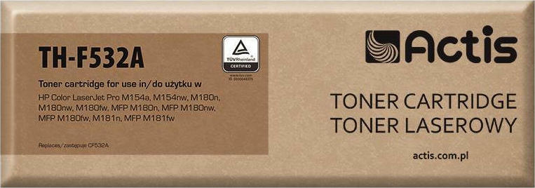 Actis Συμβατό Toner για Laser Εκτυπωτή HP 205A CF532A 900 Σελίδων Κίτρινο