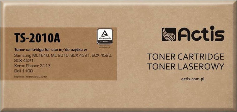 Actis Συμβατό Toner για Laser Εκτυπωτή Samsung ML-2010D3 3000 Σελίδων Μαύρο