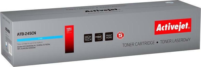 20210119145349_active_jet_symvato_toner_brother_tn_245c Active Jet Συμβατό Toner για Laser Εκτυπωτή Brother TN-245C 2200 Σελίδων Κυανό - Image 1