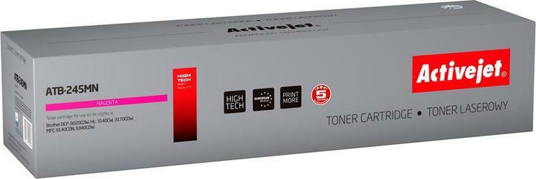20210119145414_active_jet_symvato_toner_brother_tn_245m Active Jet Συμβατό Toner για Laser Εκτυπωτή Brother TN-245M 2200 Σελίδων Ματζέντα - Image 1